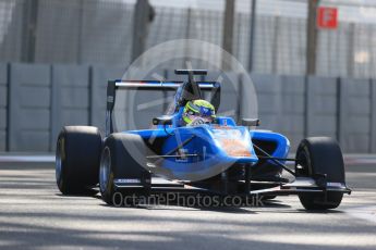World © Octane Photographic Ltd. Friday 27th November 2015. Jenzer Motorsport – Pal Varhaug. GP3 Practice - Yas Marina, Abu Dhabi. Digital Ref. : 1475LB1D5549