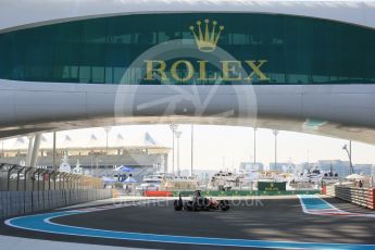 World © Octane Photographic Ltd. Friday 27th November 2015. Trident – Artur Janosz. GP3 Practice - Yas Marina, Abu Dhabi. Digital Ref. : 1475LB5D3852