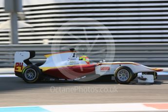 World © Octane Photographic Ltd. Friday 27th November 2015. Campos Racing – Alex Palou. GP3 Practice - Yas Marina, Abu Dhabi. Digital Ref. : 1475LB5D3884