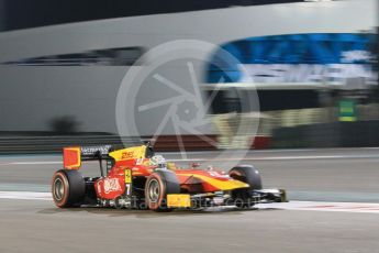 World © Octane Photographic Ltd. Friday 27th November 2015. Racing Engineering – Jordan King. GP2 Qualifying, Yas Marina, Abu Dhabi. Digital Ref. : 1481CB1L5936