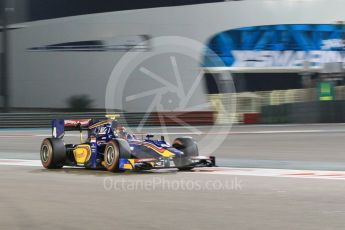 World © Octane Photographic Ltd. Friday 27th November 2015. Racing Engineering – Alexander Rossi. GP2 Qualifying, Yas Marina, Abu Dhabi. Digital Ref. : 1481CB1L5943