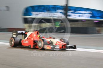 World © Octane Photographic Ltd. Friday 27th November 2015. Arden International – Andre Negrao. GP2 Qualifying, Yas Marina, Abu Dhabi. Digital Ref. : 1481CB1L5974