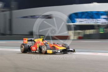 World © Octane Photographic Ltd. Friday 27th November 2015. Racing Engineering – Alexander Rossi. GP2 Qualifying, Yas Marina, Abu Dhabi. Digital Ref. : 1481CB1L5984