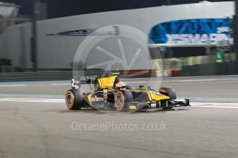 World © Octane Photographic Ltd. Friday 27th November 2015. DAMS – Alex Lynn. GP2 Qualifying, Yas Marina, Abu Dhabi. Digital Ref. : 1481CB1L6007