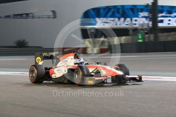 World © Octane Photographic Ltd. Friday 27th November 2015. Rapax – Sergey Sirotkin. GP2 Qualifying, Yas Marina, Abu Dhabi. Digital Ref. : 1481CB1L6014