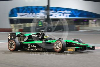 World © Octane Photographic Ltd. Friday 27th November 2015. Status Grand Prix – Marlon Stockinger. GP2 Qualifying, Yas Marina, Abu Dhabi. Digital Ref. : 1481CB1L6032