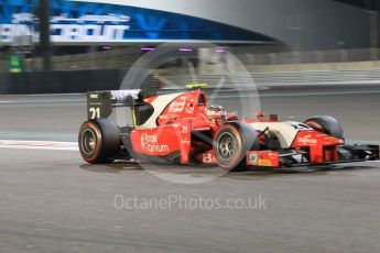 World © Octane Photographic Ltd. Friday 27th November 2015. Arden International – Norman Nato. GP2 Qualifying, Yas Marina, Abu Dhabi. Digital Ref. : 1481CB1L6042