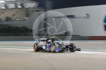 World © Octane Photographic Ltd. Friday 27th November 2015. Daiko Team Lazarus– Sergio Canamasas. GP2 Qualifying, Yas Marina, Abu Dhabi. Digital Ref. : 1481CB1L6067