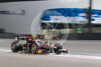 World © Octane Photographic Ltd. Friday 27th November 2015. Rapax – Gustav Malja. GP2 Qualifying, Yas Marina, Abu Dhabi. Digital Ref. : 1481CB1L6110