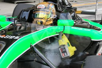 World © Octane Photographic Ltd. Saturday 28th November 2015. Status Grand Prix – Sandy Stuvik. GP3 Race 1 - Yas Marina, Abu Dhabi. Digital Ref. :