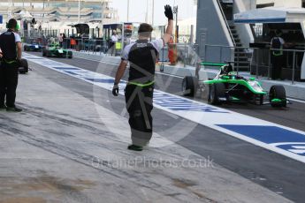World © Octane Photographic Ltd. Saturday 28th November 2015. Status Grand Prix – Seb Morris. GP3 Race 1 - Yas Marina, Abu Dhabi. Digital Ref. :