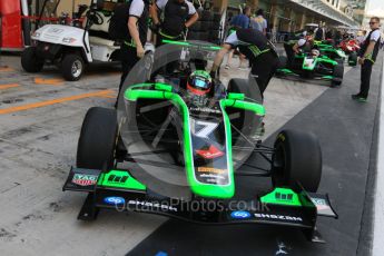 World © Octane Photographic Ltd. Saturday 28th November 2015. Status Grand Prix – Seb Morris. GP3 Race 1 - Yas Marina, Abu Dhabi. Digital Ref. :