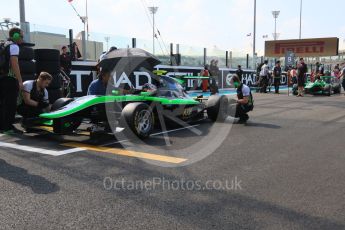 World © Octane Photographic Ltd. Saturday 28th November 2015. Status Grand Prix – Alex Fontana. GP3 Race 1 - Yas Marina, Abu Dhabi. Digital Ref. :