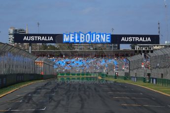 World © Octane Photographic Ltd. Sunday 15th March 2015, F1 Australian GP Drivers’ Parade, Melbourne, Albert Park, Australia. Digital Ref: 1211LB1D8754