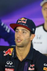 World © Octane Photographic Ltd. Infiniti Red Bull Racing RB11 – Daniel Ricciardo FIA Drivers’ Press Conference. Thursday 12th March 2015, F1 Australian GP, Melbourne, Albert Park, Australia. Digital Ref: 1199LB1D4718