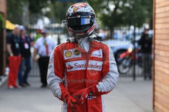 World © Octane Photographic Ltd. Scuderia Ferrari SF15-T– Sebastian Vettel. Sunday 15th March 2015, F1 Australian GP Parc Ferme, Melbourne, Albert Park, Australia. Digital Ref: 1210LB1D9941