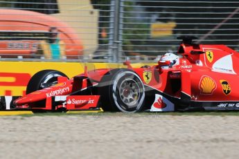 World © Octane Photographic Ltd. Scuderia Ferrari SF15-T– Sebastian Vettel. Friday 13th March 2015, F1 Australian GP Practice 1, Melbourne, Albert Park, Australia. Digital Ref: 1200LB1D5298