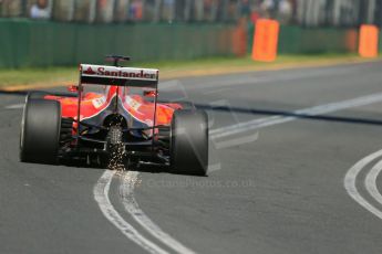 World © Octane Photographic Ltd. Scuderia Ferrari SF15-T– Sebastian Vettel. Friday 13th March 2015, F1 Australian GP Practice 1, Melbourne, Albert Park, Australia. Digital Ref: 1200LB1D5716