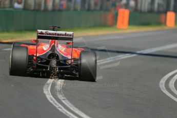 World © Octane Photographic Ltd. Scuderia Ferrari SF15-T– Sebastian Vettel. Friday 13th March 2015, F1 Australian GP Practice 1, Melbourne, Albert Park, Australia. Digital Ref: 1200LB1D5716