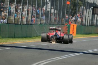 World © Octane Photographic Ltd. Scuderia Ferrari SF15-T– Sebastian Vettel. Friday 13th March 2015, F1 Australian GP Practice 1, Melbourne, Albert Park, Australia. Digital Ref: 1200LB1D5718