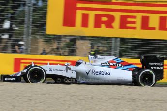 World © Octane Photographic Ltd. Williams Martini Racing FW37 – Valtteri Bottas. Friday 13th March 2015, F1 Australian GP Practice 1, Melbourne, Albert Park, Australia. Digital Ref: 1200LW1L5655