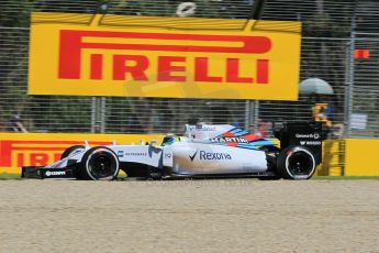 World © Octane Photographic Ltd. Williams Martini Racing FW37 – Felipe Massa. Friday 13th March 2015, F1 Australian GP Practice 1, Melbourne, Albert Park, Australia. Digital Ref: 1200LW1L5675