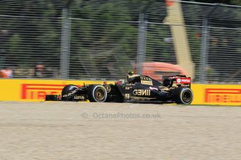 World © Octane Photographic Ltd. Lotus F1 Team E23 Hybrid – Pastor Maldonado. Friday 13th March 2015, F1 Australian GP Practice 1, Melbourne, Albert Park, Australia. Digital Ref: 1200LW1L5841