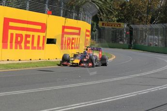 World © Octane Photographic Ltd. Infiniti Red Bull Racing RB11 – Daniil Kvyat. Friday 13th March 2015, F1 Australian GP Practice 1, Melbourne, Albert Park, Australia. Digital Ref: 1200LW1L5894