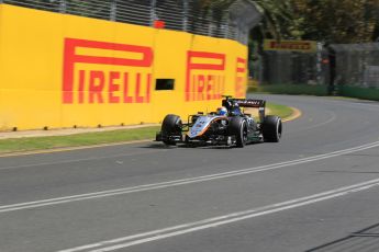 World © Octane Photographic Ltd. Sahara Force India VJM08 – Sergio Perez. Friday 13th March 2015, F1 Australian GP Practice 1, Melbourne, Albert Park, Australia. Digital Ref: 1200LW1L5928