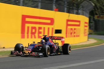 World © Octane Photographic Ltd. Scuderia Toro Rosso STR10 – Carlos Sainz Jnr. Friday 13th March 2015, F1 Australian GP Practice 1, Melbourne, Albert Park, Australia. Digital Ref: 1200LW1L5960