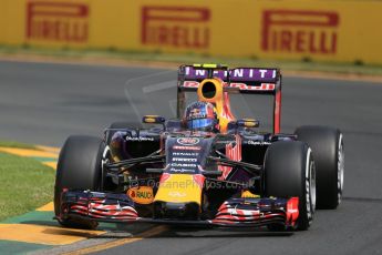 World © Octane Photographic Ltd. Infiniti Red Bull Racing RB11 – Daniil Kvyat. Saturday 14th March 2015, F1 Australian GP Practice 3, Melbourne, Albert Park, Australia. Digital Ref: 1203LB1D6955