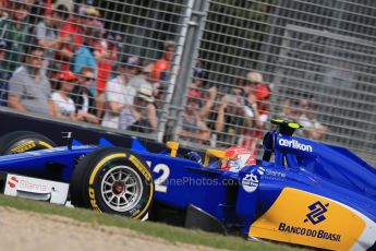 World © Octane Photographic Ltd. Sauber F1 Team C34-Ferrari – Felipe Nasr. Saturday 14th March 2015, F1 Australian GP Practice 3, Melbourne, Albert Park, Australia. Digital Ref: 1203LB1D7329