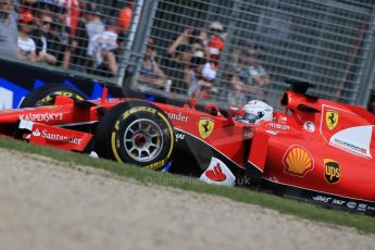 World © Octane Photographic Ltd. Scuderia Ferrari SF15-T– Sebastian Vettel. Saturday 14th March 2015, F1 Australian GP Practice 3, Melbourne, Albert Park, Australia. Digital Ref: 1203LB1D7371