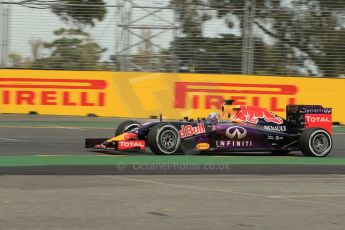 World © Octane Photographic Ltd. Infiniti Red Bull Racing RB11 – Daniel Ricciardo. Saturday 14th March 2015, F1 Australian GP Practice 3, Melbourne, Albert Park, Australia. Digital Ref: 1203LW1L6585