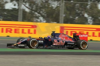 World © Octane Photographic Ltd. Scuderia Toro Rosso STR10 – Max Verstappen Saturday 14th March 2015, F1 Australian GP Practice 3, Melbourne, Albert Park, Australia. Digital Ref: 1203LW1L6599