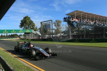 World © Octane Photographic Ltd. Sahara Force India VJM08 – Nico Hulkenberg. Friday 13th March 2015, F1 Australian GP Practice 2, Melbourne, Albert Park, Australia. Digital Ref: 1201LB1D6004