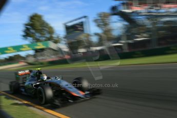 World © Octane Photographic Ltd. Sahara Force India VJM08 – Sergio Perez. Friday 13th March 2015, F1 Australian GP Practice 2, Melbourne, Albert Park, Australia. Digital Ref: 1201LB1D6038