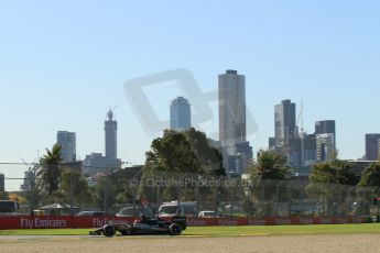 World © Octane Photographic Ltd. Sahara Force India VJM08 – Nico Hulkenberg. Friday 13th March 2015, F1 Australian GP Practice 2, Melbourne, Albert Park, Australia. Digital Ref: 1201LW1L6139