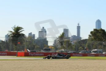 World © Octane Photographic Ltd. Sahara Force India VJM08 – Nico Hulkenberg. Friday 13th March 2015, F1 Australian GP Practice 2, Melbourne, Albert Park, Australia. Digital Ref: 1201LW1L6200