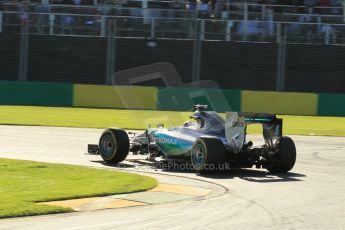 World © Octane Photographic Ltd. Mercedes AMG Petronas F1 W06 Hybrid – Lewis Hamilton. Friday 13th March 2015, F1 Australian GP Practice 2, Melbourne, Albert Park, Australia. Digital Ref: 1201LW1L6434