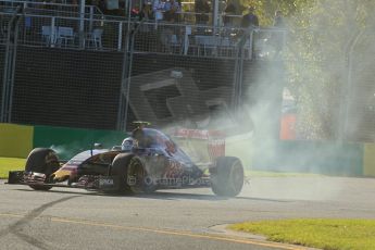 World © Octane Photographic Ltd. Scuderia Toro Rosso STR10 – Carlos Sainz Jnr. Friday 13th March 2015, F1 Australian GP Practice 2, Melbourne, Albert Park, Australia. Digital Ref: 1201LW1L6489