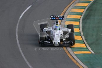 World © Octane Photographic Ltd. Williams Martini Racing FW37 – Felipe Massa. Saturday 14th March 2015, F1 Australian GP Qualifying, Melbourne, Albert Park, Australia. Digital Ref: 1204LB1D7705