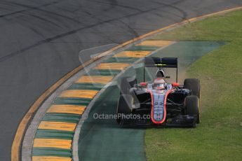 World © Octane Photographic Ltd. McLaren Honda MP4/30 - Jenson Button. Saturday 14th March 2015, F1 Australian GP Qualifying, Melbourne, Albert Park, Australia. Digital Ref: 1204LB1D7785