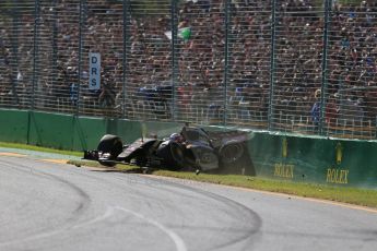 World © Octane Photographic Ltd. Lotus F1 Team E23 Hybrid – Pastor Maldonado. Sunday 15th March 2015, F1 Australian GP Race, Melbourne, Albert Park, Australia. Digital Ref: 1209LB1D9357