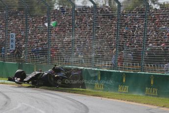 World © Octane Photographic Ltd. Lotus F1 Team E23 Hybrid – Pastor Maldonado. Sunday 15th March 2015, F1 Australian GP Race, Melbourne, Albert Park, Australia. Digital Ref: 1209LB1D9363