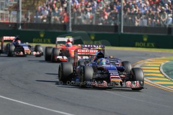 World © Octane Photographic Ltd. Scuderia Toro Rosso STR10 – Carlos Sainz Jnr. Sunday 15th March 2015, F1 Australian GP Race, Melbourne, Albert Park, Australia. Digital Ref: 1209LB1D9626