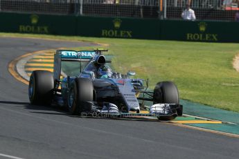 World © Octane Photographic Ltd. Mercedes AMG Petronas F1 W06 Hybrid – Nico Rosberg. Sunday 15th March 2015, F1 Australian GP Race, Melbourne, Albert Park, Australia. Digital Ref: 1209LB1D9733