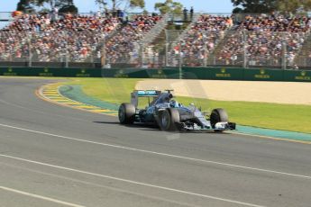 World © Octane Photographic Ltd. Mercedes AMG Petronas F1 W06 Hybrid – Nico Rosberg. Sunday 15th March 2015, F1 Australian GP Race, Melbourne, Albert Park, Australia. Digital Ref: 1209LW1L7285