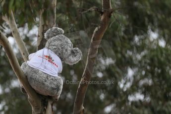 World © Octane Photographic Ltd. Scuderia Toro Rosso – Koala. Sunday 15th March 2015, F1 Australian GP Paddock, Melbourne, Albert Park, Australia. Digital Ref: 1207LB1D8225