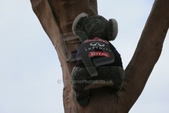 World © Octane Photographic Ltd. Infiniti Red Bull Racing – Koala. Sunday 15th March 2015, F1 Australian GP Paddock, Melbourne, Albert Park, Australia. Digital Ref: 1207LB1D8238